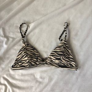 Pacsun zebra printed top